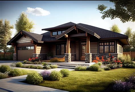 modern ranch style homes